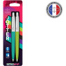 Набор ручек PARKER JOTTER ORIGINALS BALLPOINT PENS 80'S RETRO WAVE, APPLE GREEN + CARIBBEAN BLUE 2186315