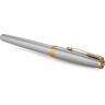 Ручка-роллер PARKER ESSENTIAL SONNET STAINLESS STEEL GT F 1931506
